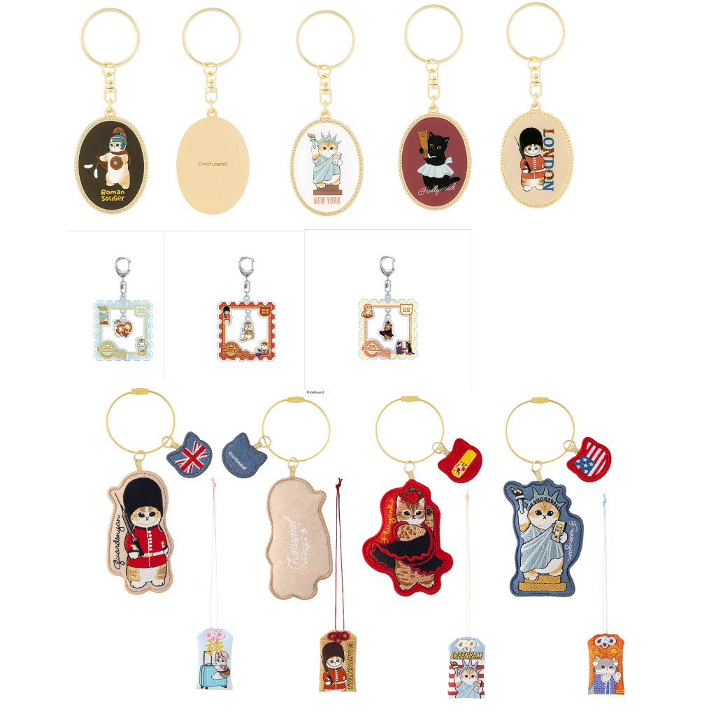 [ส่งตรงจากญี่ปุ่น] mofusand Mofumofu Journey Keychain Series Japan NEW
