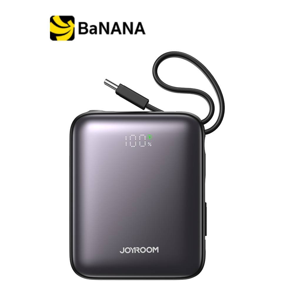 [โปรโมชั่นราคาพิเศษ] พาวเวอร์แบงค์ JOYROOM 10000mAh mini Dual Cables (JR-PBF27 22.5W) (รองรับมาตรฐาน CCC) by Banana IT