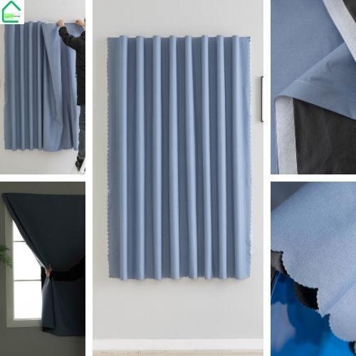 แนะนำ ผ้าม่าน ผ้าม่านกันแสง UV ผ้าม่านตีนตุ๊กแกกันยูวี100% ม่านคุณภาพสูง ผ้าม่านกันแสง ติดตั้งง่าย ฟรีตีนตุ๊กแก+สายรัด พร้อมส่งจากไทย ราคาพิเศษ มีเก็บเงินปลายทาง