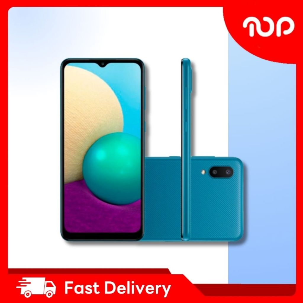 โทรศัพท์ Samsung Galaxy A02 32 GB Azul จอใหญ่ 6.5นิ้ว พร้อมส่ง
