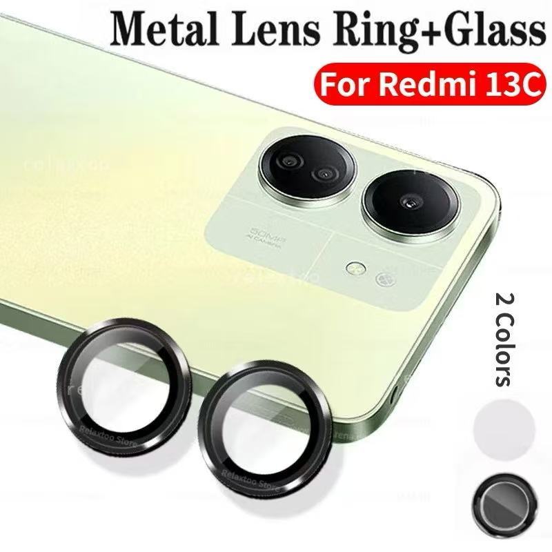 ฟิล์มกระจกกันรอย เลนส์กล้อง สำหรับ Xiaomi Redmi 13C / Poco C65 / โปโก C65