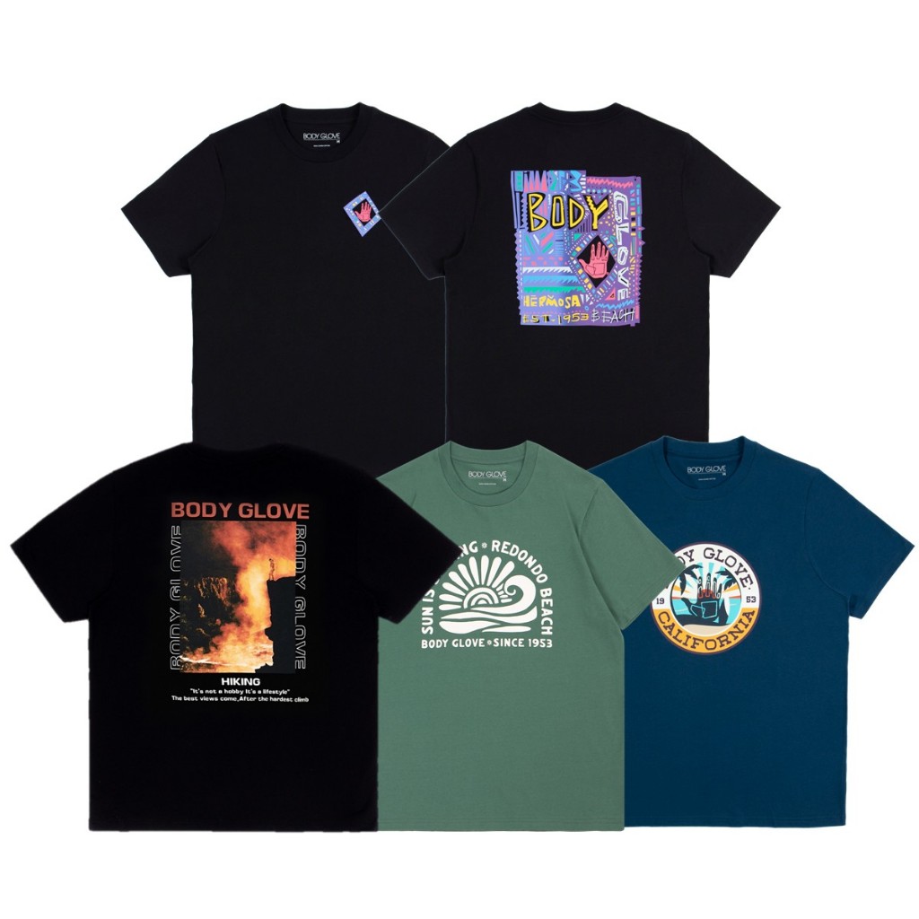 BODY GLOVE Graphic T-SHIRT เสื้อยืด Fall 2024 (RESTOCK SALE)