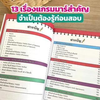 หนังสือสรุปทริค Grammar TOEIC ครูดิว หนังสือแกรมม่า toeic สรุปแกรมมาร์ หนังสือเรียนภาษาอังกฤษ สอบ TOEIC Opendurian KDT