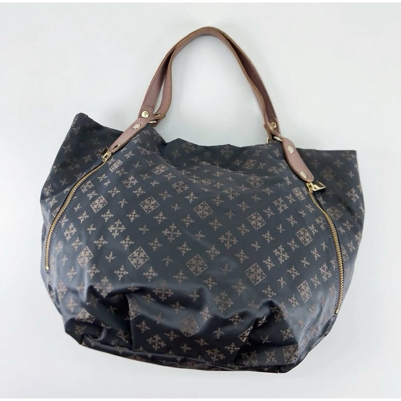 Russet tote bag (gray pink)