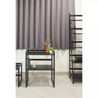 MAAI Design Denshi Shelf ชั้นวางไมโครเวฟ2ชั้น วางของอเนกประสงค์หรือชั้นวางเตาอบไมโครเวฟ สไตล์ญี่ปุ่น