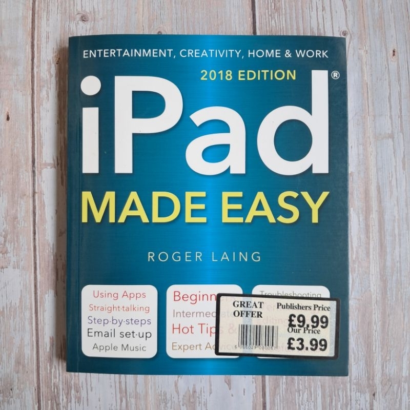 #มือสอง #J : IPad Made Easy : Roger Laing.