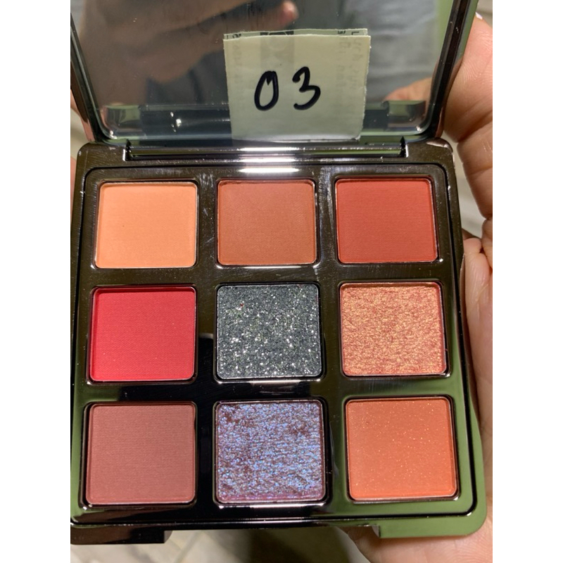 ทาตาเพชร  ￼Magic  National  eyeshadow   ทาตาเก้าช่อง  ทาตาเนื้อดินน้ำมันสีสวยมี กริตเตอร์ ติดทนนาน พร้อมส่ง