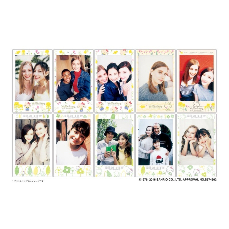 พร้อมส่ง Fujifilm Instax Color Mini Film - ฟิล์มลายสำหรับกล้อง INSTAX MINI (หมดอายุ 2026-12)