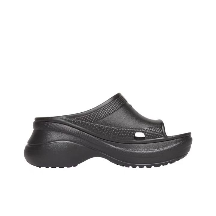 Balenciaga  รองเท้าแตะเย็น Crocs ก้นหนา แฟชั่น Sandals น้ำหนักเบาและสะดวกสบาย