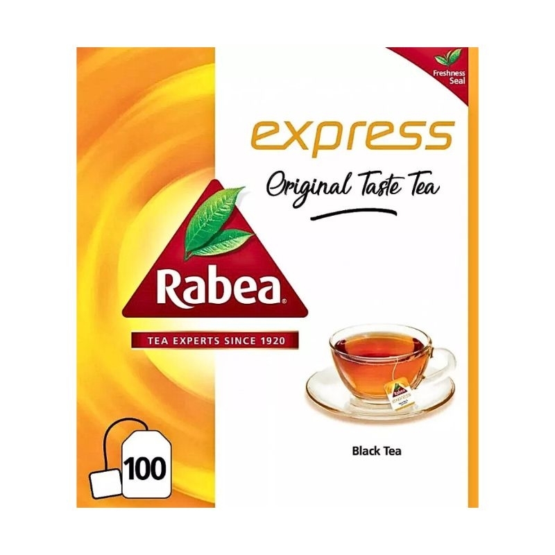 ชาดำรสชาติต้นตำรับ Al Rabea Black Tea 1 box 100 Teabags