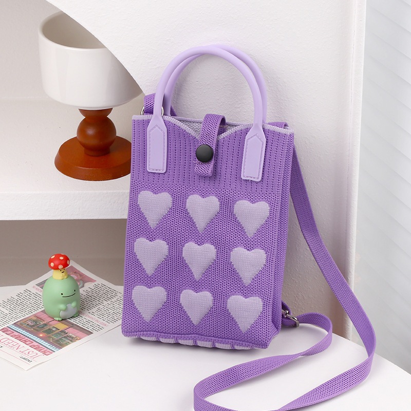 A023 กระเป๋าใส่โทรศัพท์ สะพายข้าง ลายน่ารัก เนื้อผ้าหนาอย่างดี เหมาะสำหรับทุกวันและทุกวัย
