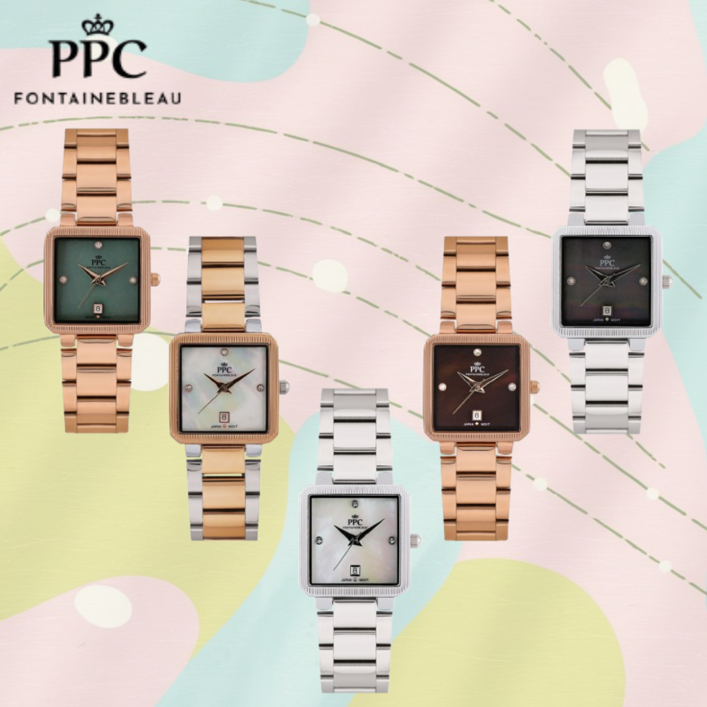 PARIS POLO CLUB รุ่น PPC-DH03 นาฬิกาข้อมือผู้หญิง นาฬิกา Paris Polo