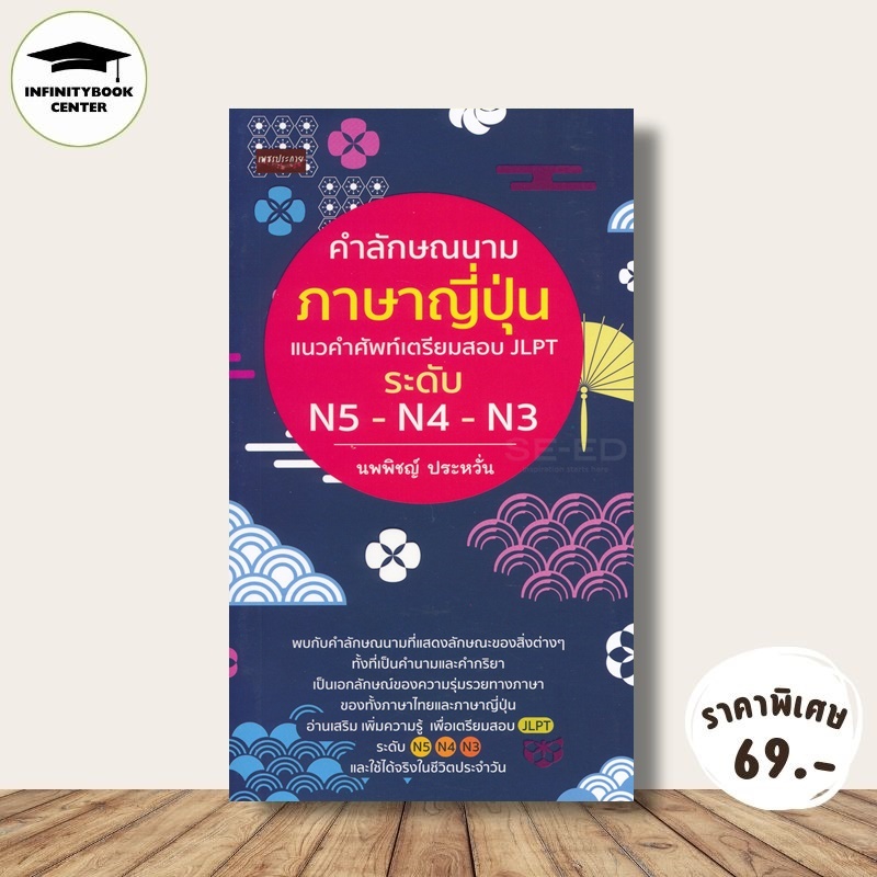 หนังสือ ราคา 175 บาท คำลักษณนามภาษาญี่ปุ่น แนวคำศัพท์เตรียมสอบ JLPT ระดับ N5-N4-N3 : ภาษาญี่ปุ่น ไวย