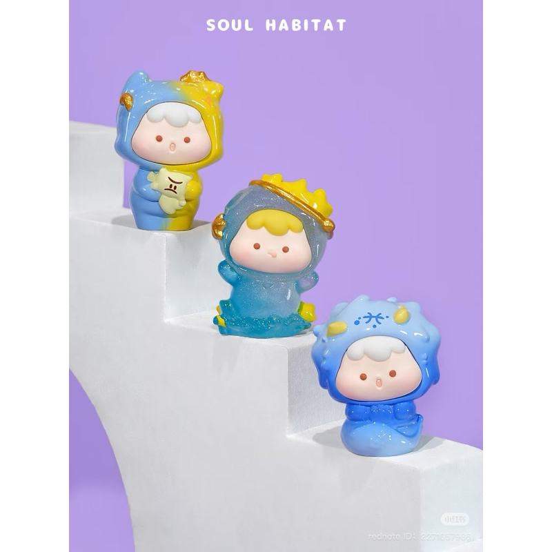 Model mini : Soul Habitat Twelve Zodiac Signs Series (ได้ 2 ตัว)