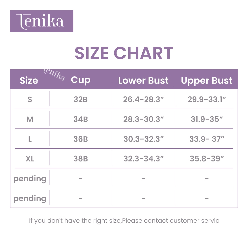TENIKA เสื้อชั้นในผู้หญิง Strapless Push Up ไร้รอยต่อ สวมใส่สบาย หนา 3 ซม Bra-088 - รูปที่ 7