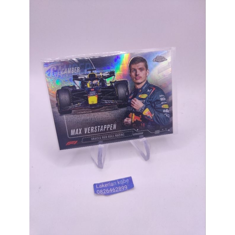 การ์ด f1 topps chrome 2024 insert camber