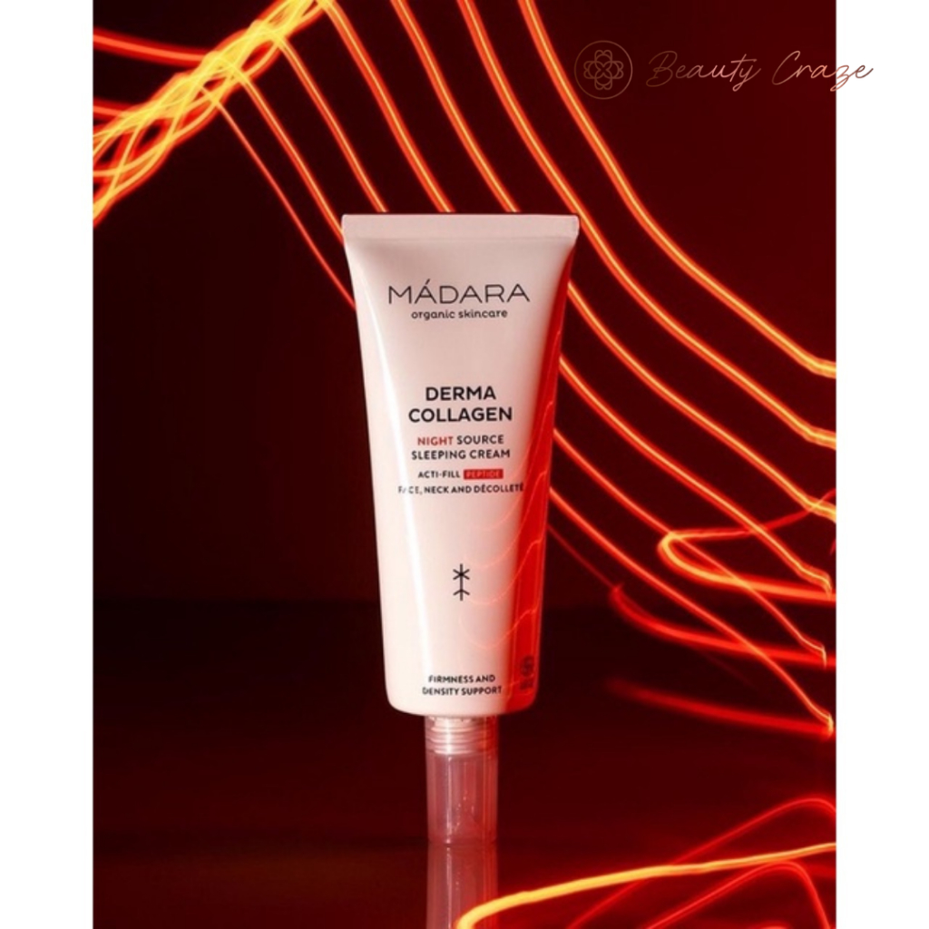 Madara DERMA COLLAGEN Night Source Sleeping Cream ผิวเด้งสู้มือ อิ่มฟูและผิวสุขภาพดี