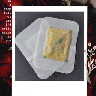 แผ่นแปะถุงชา 2 ชิ้น รักษาอาการแก้ปวดเมื่อย แปะได้ตามทุกส่วนข…