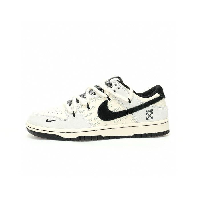 Off-White™ x Nike SB Dunk Low"Off-White"รองเท้าสเก็ตบอร์ดกีฬาลำลอง YX5066-225