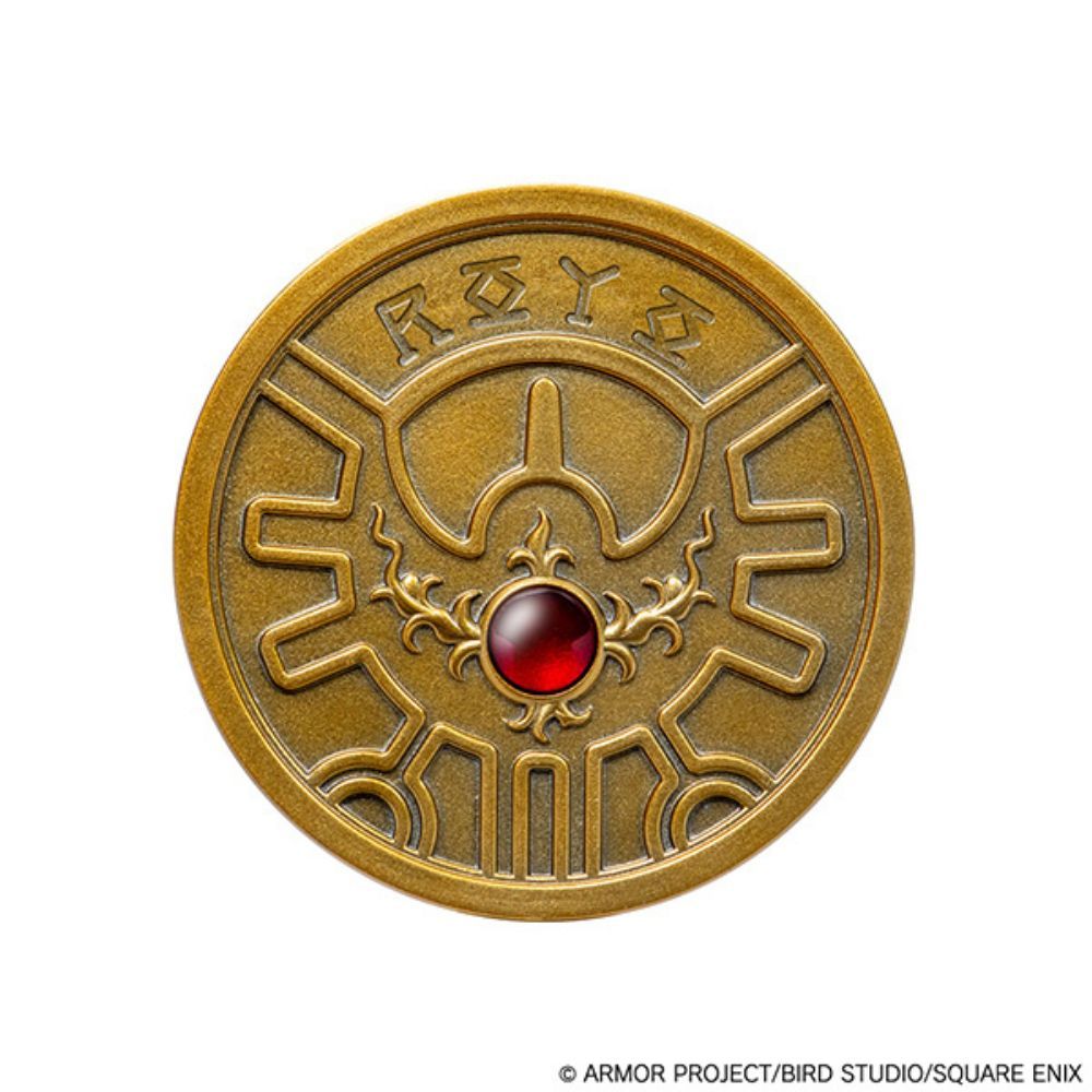 **ของแท้ พร้อมส่ง** Dragon Quest 1/1 Emblem of Roto Medal