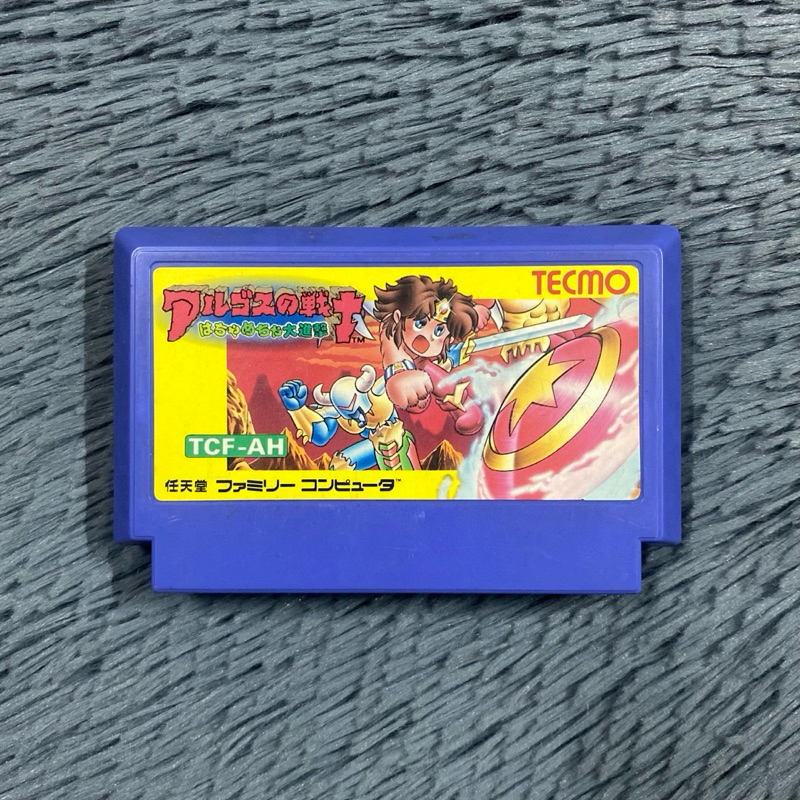ตลับแท้เครื่อง Famicom เกมส์ Argus no senshi Rygar (ไรก้า) ตลับเปิดติดง่ายเล่นได้ปกติ