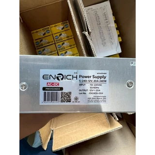 ENRICH หม้อแปลง สวิซชิ่งพาวเวอร์ซัพพลาย Power Supply รุ่น Switching 12V - 24V อุปกรณ์แปลงไฟ