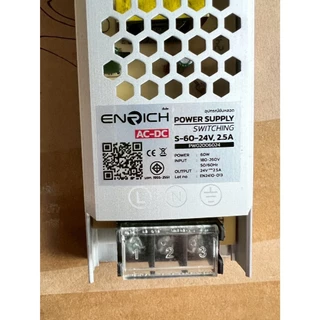 ENRICH หม้อแปลง สวิซชิ่งพาวเวอร์ซัพพลาย Power Supply รุ่น Switching 12V - 24V อุปกรณ์แปลงไฟ
