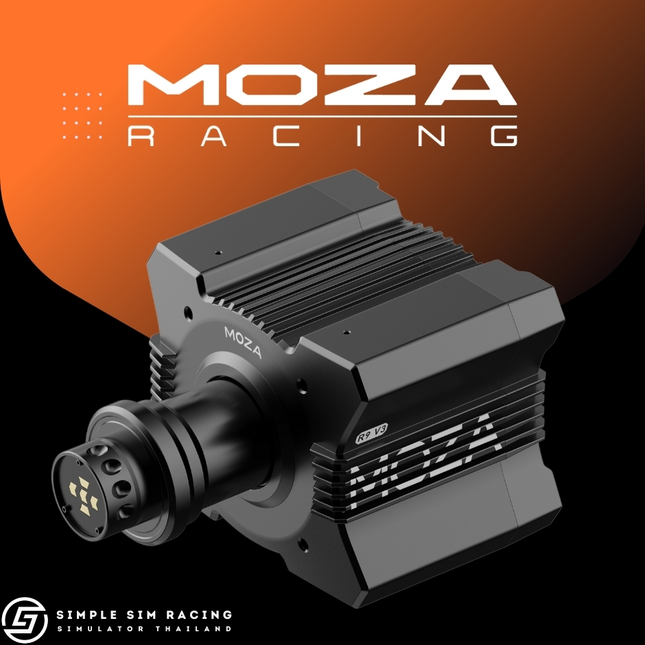 พร้อมส่ง Moza R9 V.3 Direct Drive Wheel Base (ประกันศูนย์ไทย 1 ปี)