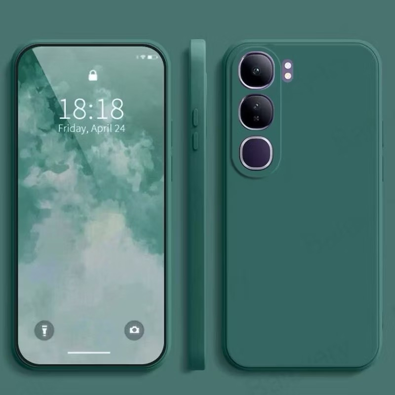 เคสกำมะหยี่ สำหรับ Vivo Y05 Y04s V60 V50 V50lite Y04 Y29s Y300 Y200 Y100 V27 V27Pro กำมะหยี่ เคสกันกระแทก