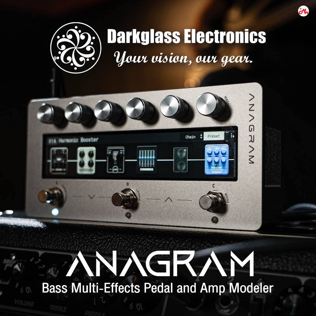 Darkglass Anagram เอฟเฟคเบส Bass Effect รับประกันศูนย์ Music Arms