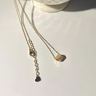Socrush.bkk | GLIMMER necklace | SN-045 | สร้อยคอ จี้ มินิมอล