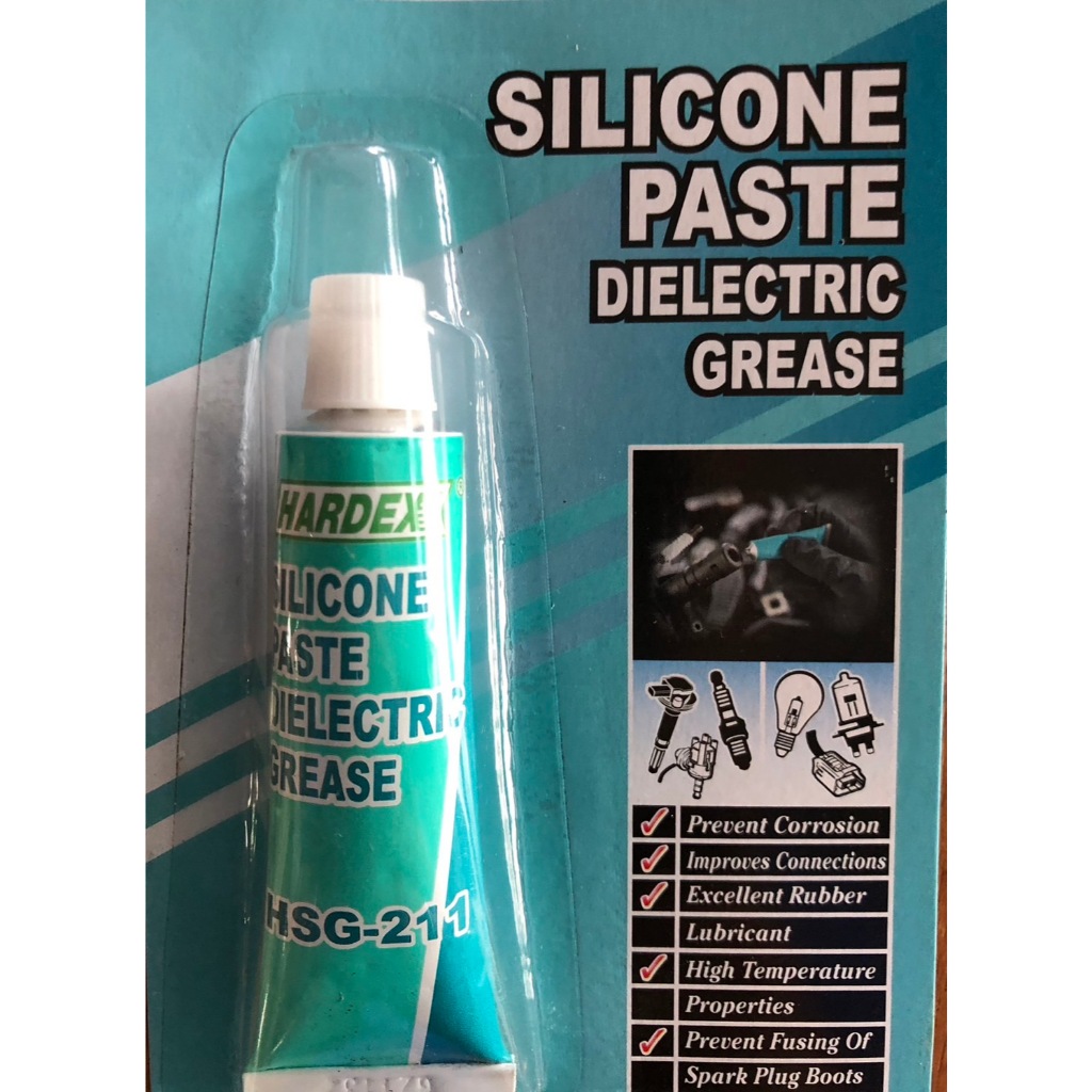 จารบีซิลิโคนหล่อลื่นฉนวนไฟฟ้า ยี่ห้อ HARDEX Silicone Paste Dielectric Grease 11g.