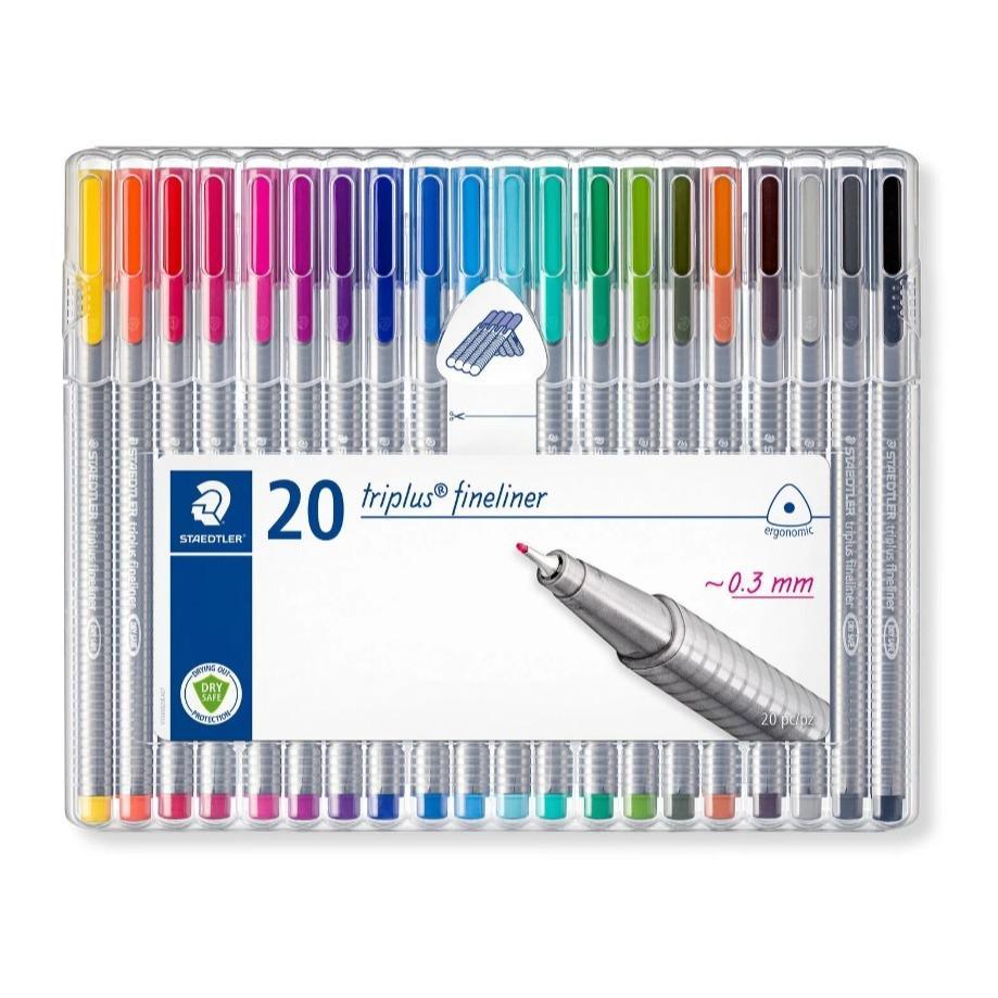 Staedtler สีเมจิก ปากกาเมจิก รุ่น Luna ปากกาหัวเข็ม รุ่น triplus fineliner ส่งของทุกวัน