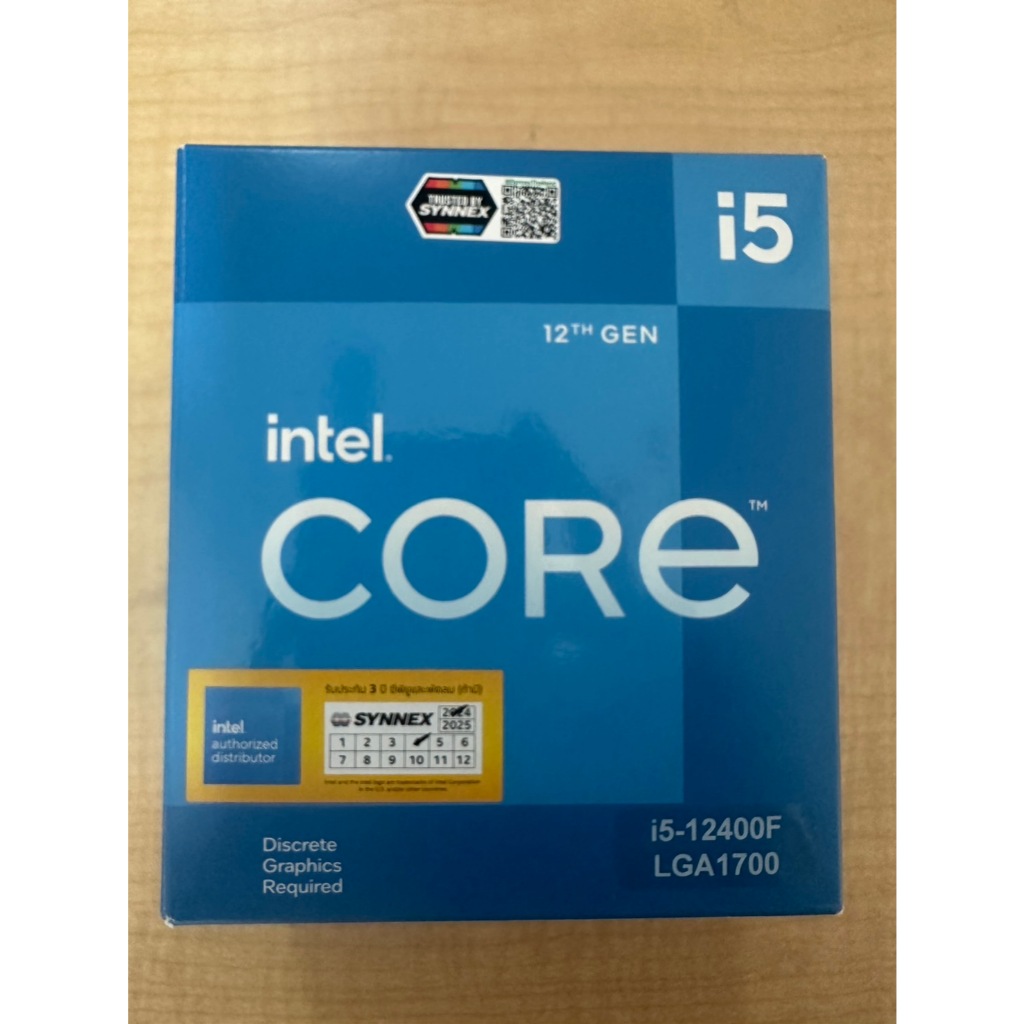 INTEL CORE I5-12400F [มือสอง]