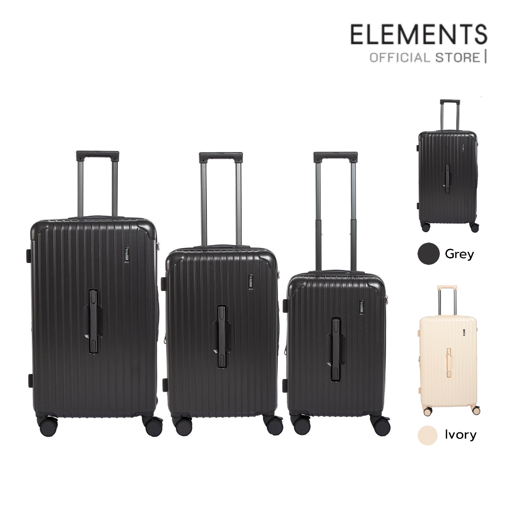 ELEMENTS กระเป๋าเดินทาง ABS รุ่น HY8017 ขนาด 20/24/28 นิ้ว