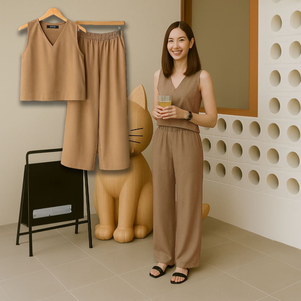 Viris Zamara 92162 Farah Set (เสื้อ+กางเกง)