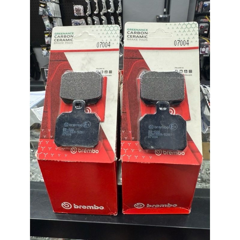 ผ้าเบรคแท้ Brembo สำหรับปักข้าง และด้วง