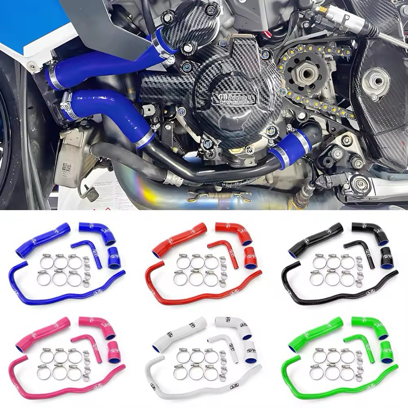 สายหม้อน้ำ S1000RR ซิลิโคนท่อชุดท่อสําหรับ BMW S1000RR 2019 2020 2021 2022 2023
