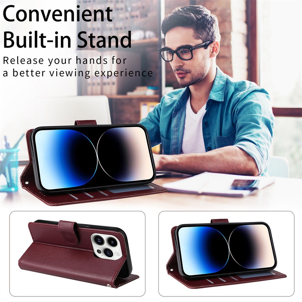 เคสฝาพับ BOSS ล็อค สำหรับ Redmi A5 A3 14C 13C 12C Redmi10 10A 10C Redmi9 9A 9C Note9s/Note9Pro Note10/10Pro Note14 Pro +