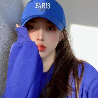Vogue🌟พร้อมส่ง🌟 หมวกแก๊ปเบสบอล ปัก PARIS หมวกแก๊ป มี 5 สี (MK-3)