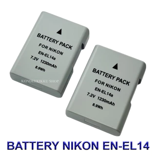 EN-EL14 \ EN-EL14a Battery and Charger For Nikon D3100,D3200,D3300,D3400,D3500,D5100,D5200,D5300,D5500,D5600,P7700,P7800