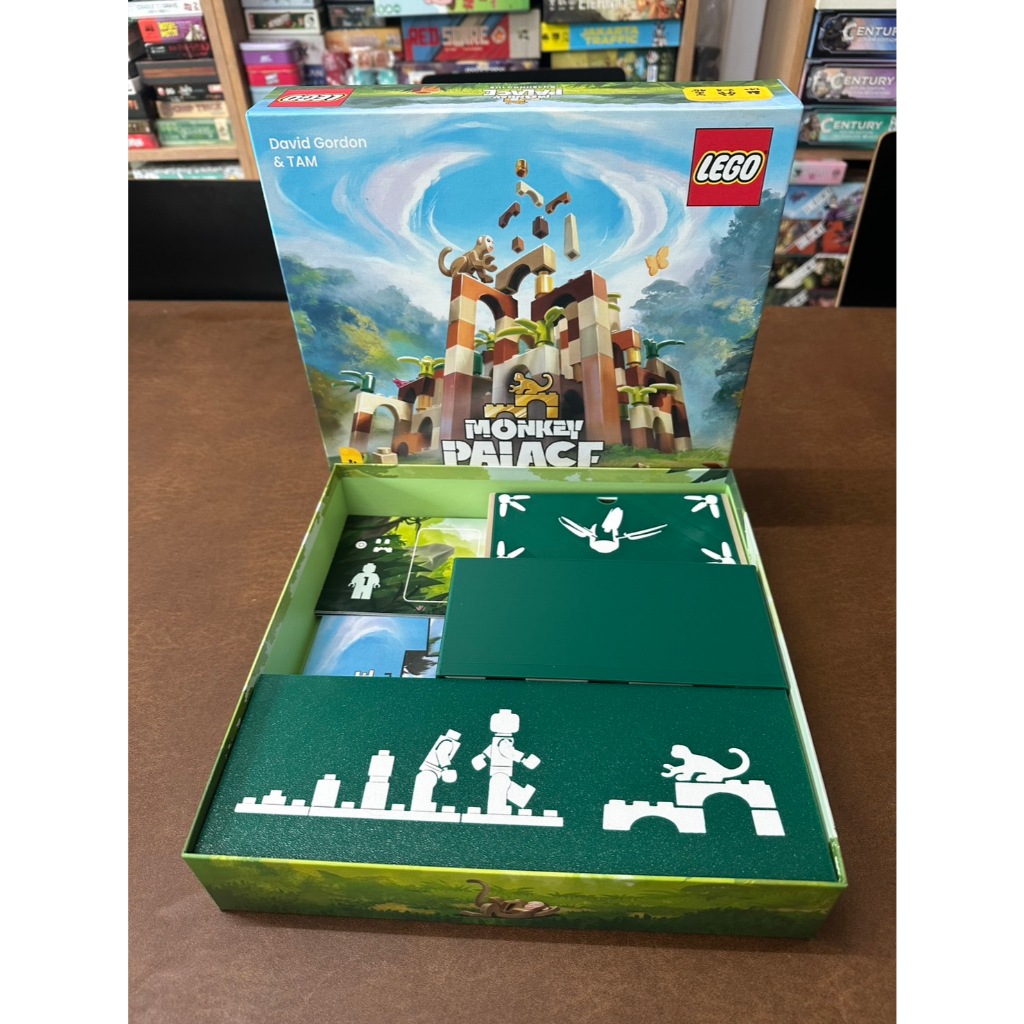 [Plastic]Monkey Palace Board Game[TH/EN]: Insert - ชุดที่จัดเก็บอุปกรณ์สำหรับเกมวิหารแห่งวานร (Sleev