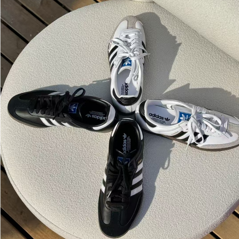 Originals Samba OG【ของแท้💯】 รองเท้าผู้ชายคุณภาพดีรองเท้าผู้หญิงฝึกหัดเยอรมนีรองเท้าลำลองรองเท้าคู่พิเศษ