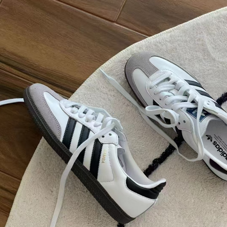 Originals Samba OG【ของแท้💯】 รองเท้าผู้ชายคุณภาพดีรองเท้าผู้หญิงฝึกหัดเยอรมนีรองเท้าลำลองรองเท้าคู่พิเศษ
