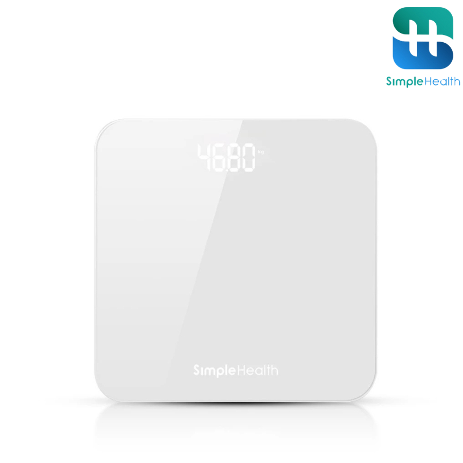 Simple health TH เครื่องชั่งน้ำหนักดิจิตอล ที่ชั่งน้ำหนัก Weight Scale ระบบเซ็นเซอร์ ประกัน 1 ปี