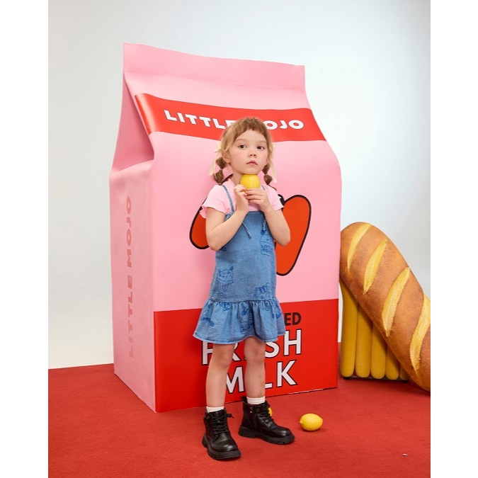 Wednesday Denim Girl Set