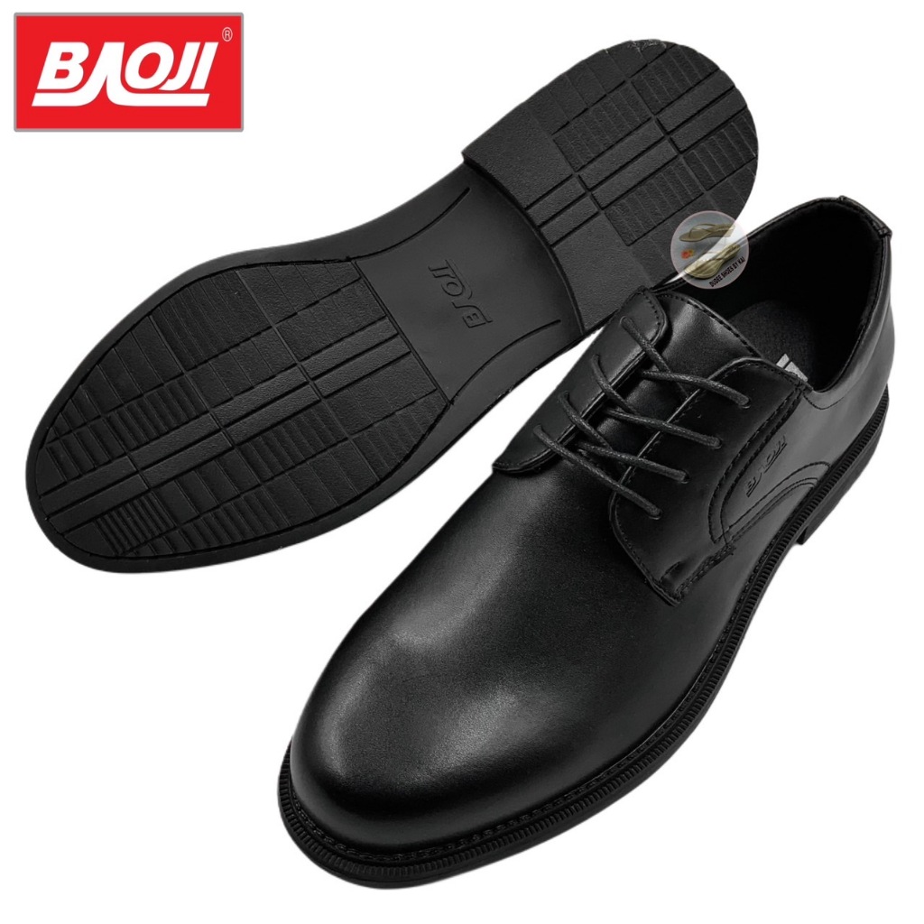 รองเท้าคัทชูผู้ชาย (SIZE 45,46) BAOJI (BJ8023) (BIG SALE)