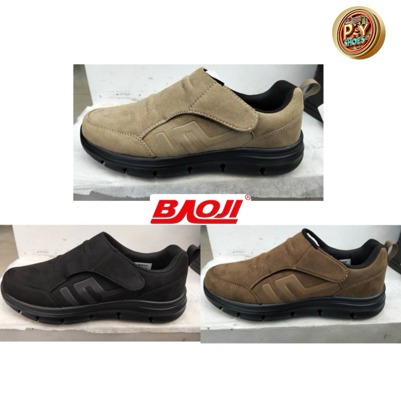 รองเท้าผ้าใบBAOJI เเท้100% BJM 923รองเท้าผ้าใบผู้ชาย ไซส์ 41-45(รุ่นใหม่)