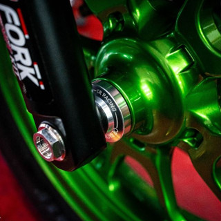 บู๊ชล้อหน้าแต่ง อลูมิเนียม CNC GIORNO125 | PCX160 | CLICK160…