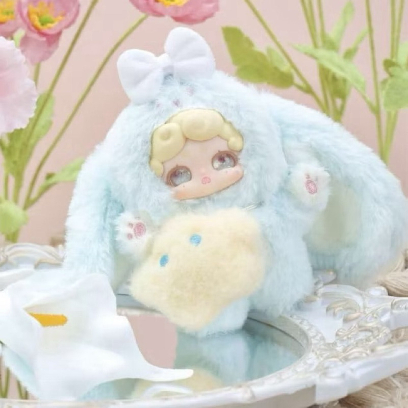 {แบบจุ่มพร้อมส่งค่ะ}🎀LuckyDeerNai Goodnight Bunny ตาน้ำ หมุนได้